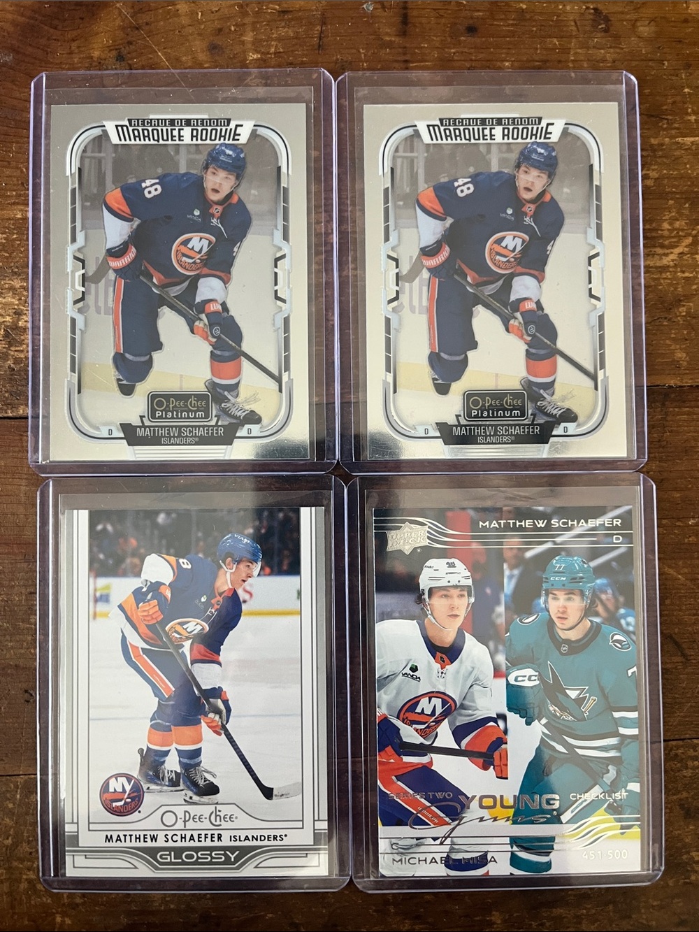 💎 Matthew Schaefer (4) card lot 💎